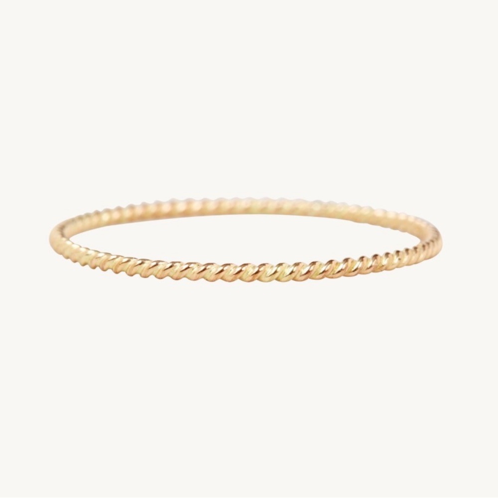 Catbird 14K Stacker Gold Ring